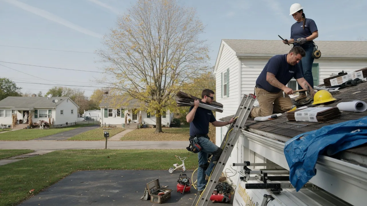 Local Roofing Contractors in Cement City, MI near me